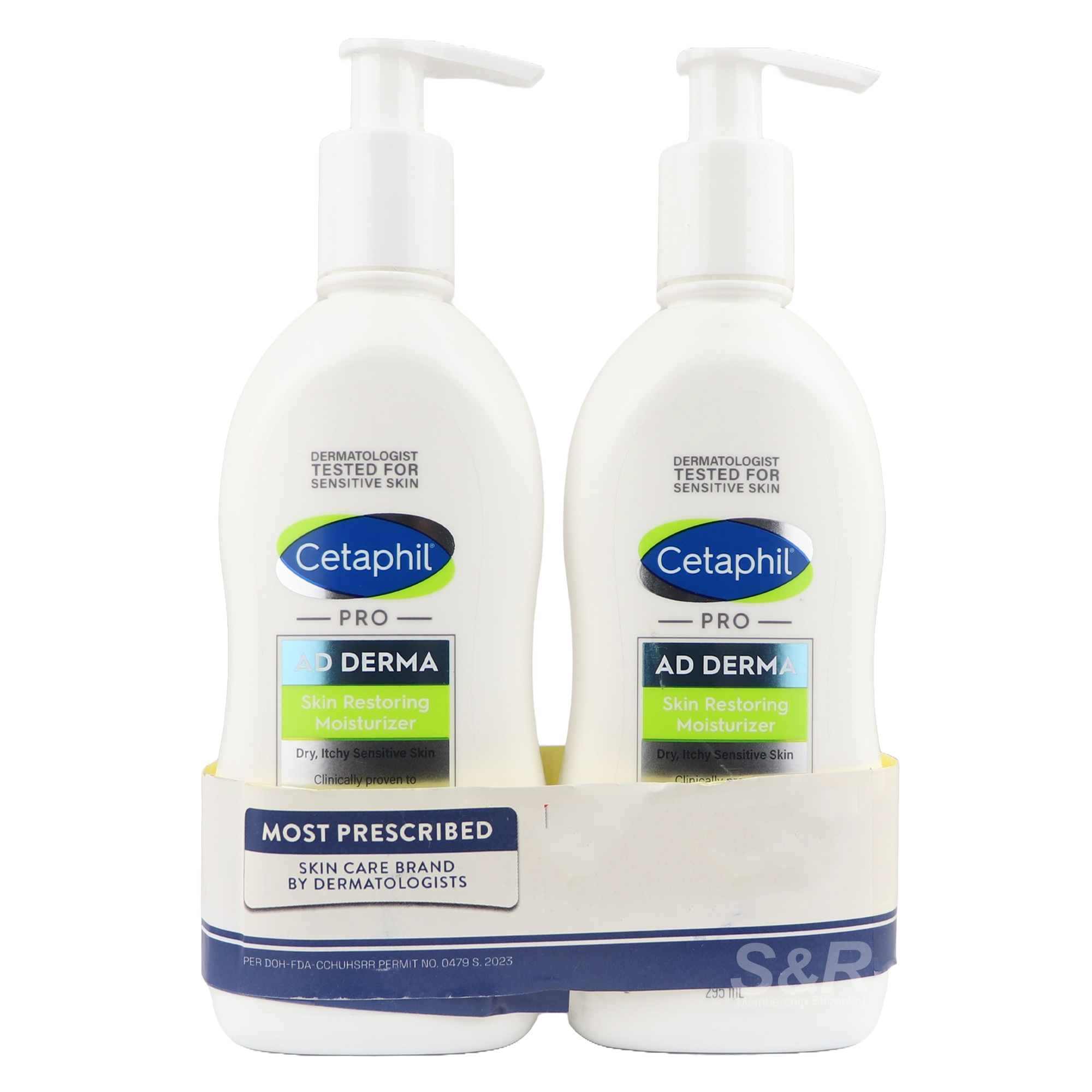 Cetaphil Pro Ad Derma Moisturizer 2x295mL